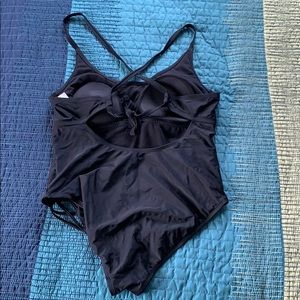 Flattering women’s one piece bathing suit